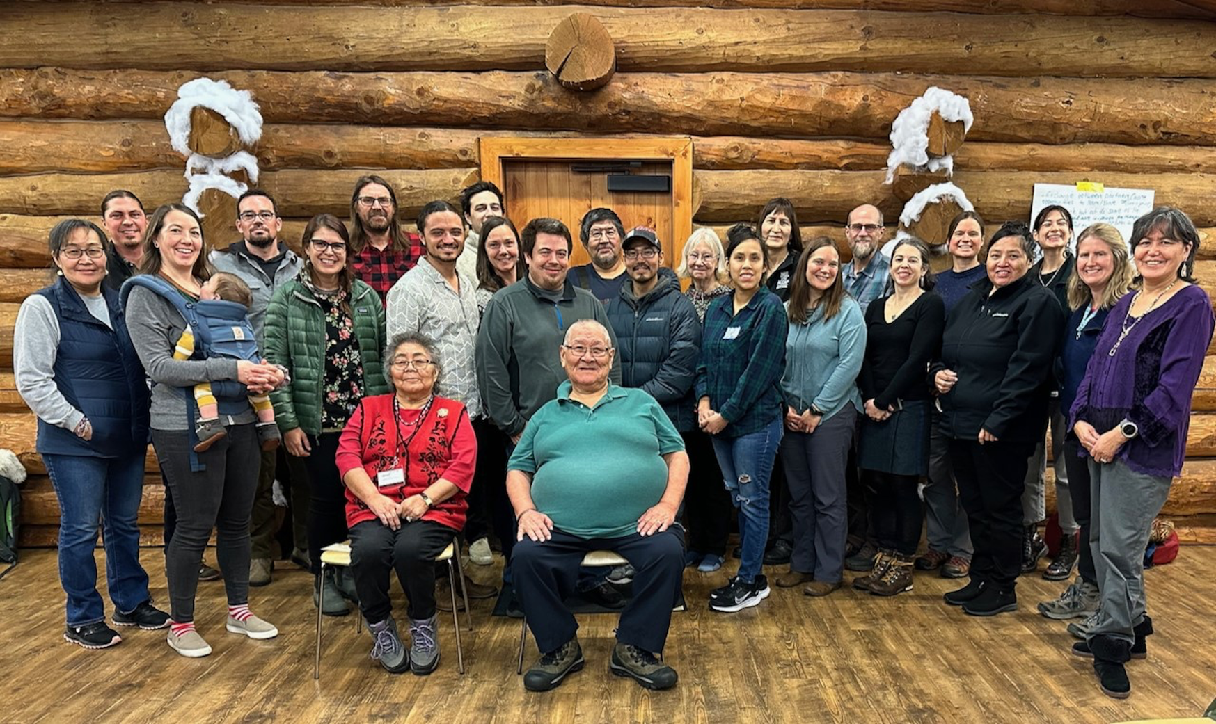 LOKA team with partners at the Alaska Native Heritage Center in Anchorage, Alaska