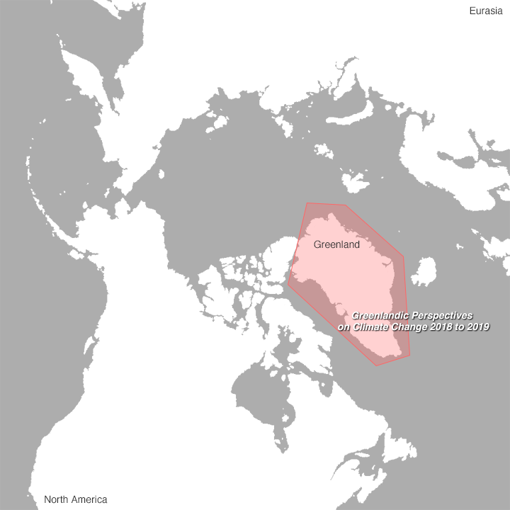 Arctic map Greenland Survey